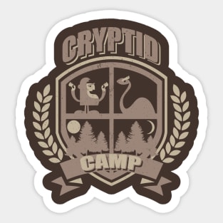 Cryptid Camp Sticker